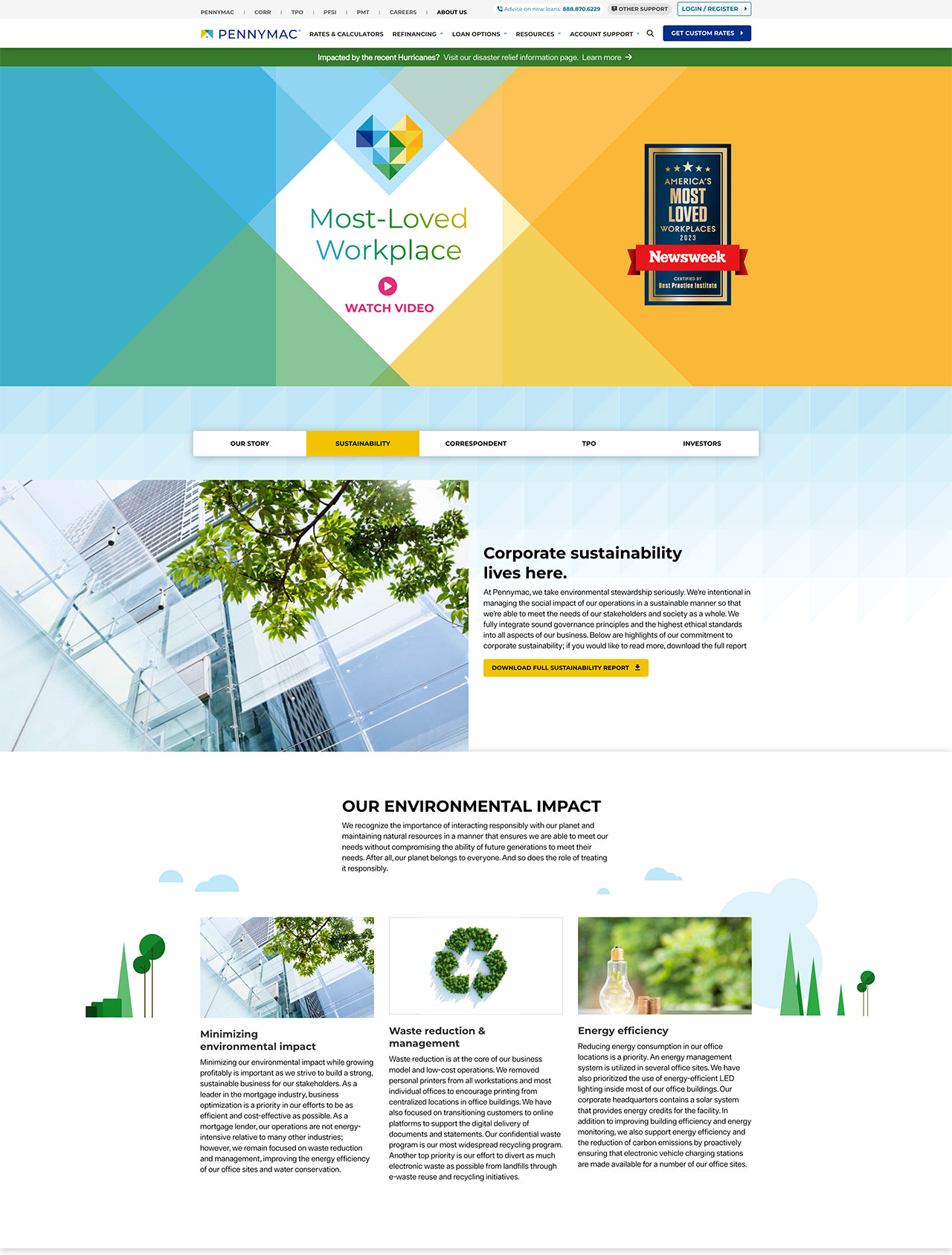 Pennymac Sustainability